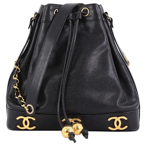 chanel vintage caviar bucket bag|Chanel Bucket Bags .